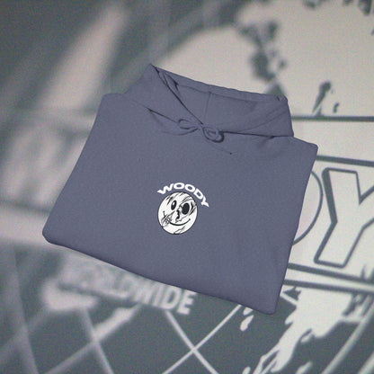 Woody Worldwide - Heather Navy - Hoodie