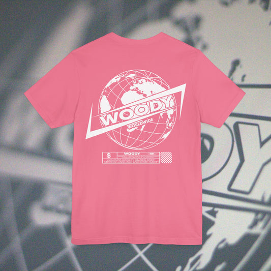 Woody Worldwide - Pink - T-Shirt