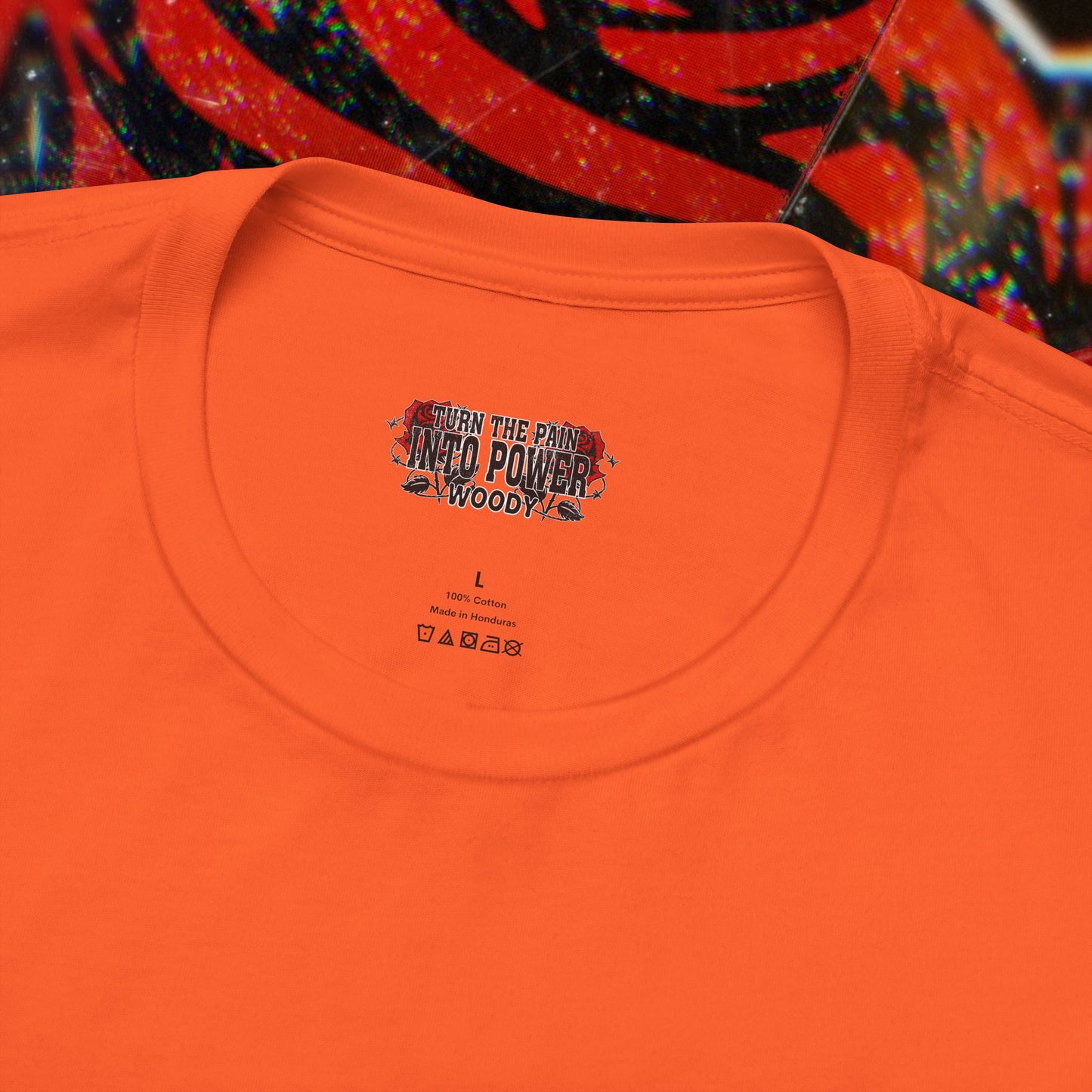 Pain To Power - Orange - T-Shirt