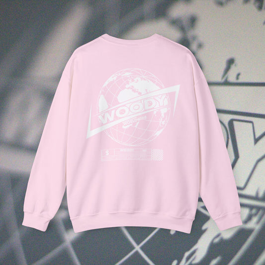 Woody Worldwide - Light Pink - Crewneck