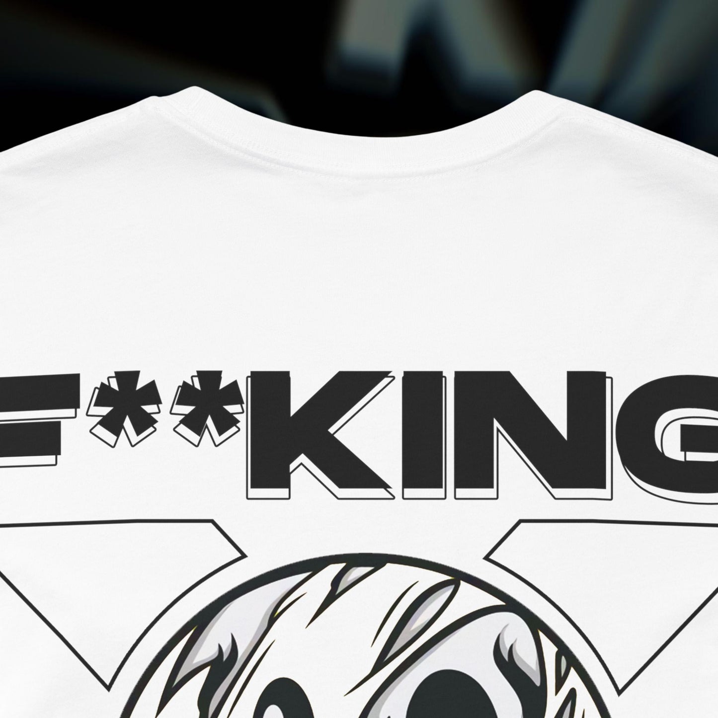 F**KING SMILE - White - T-Shirt