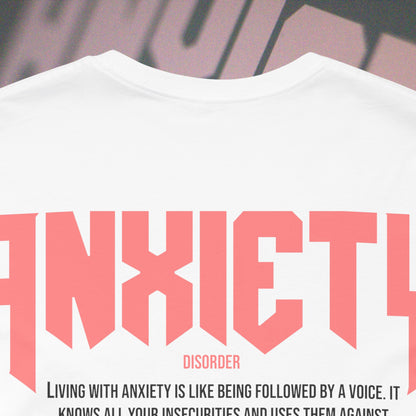 Anxiety - White - T-Shirt