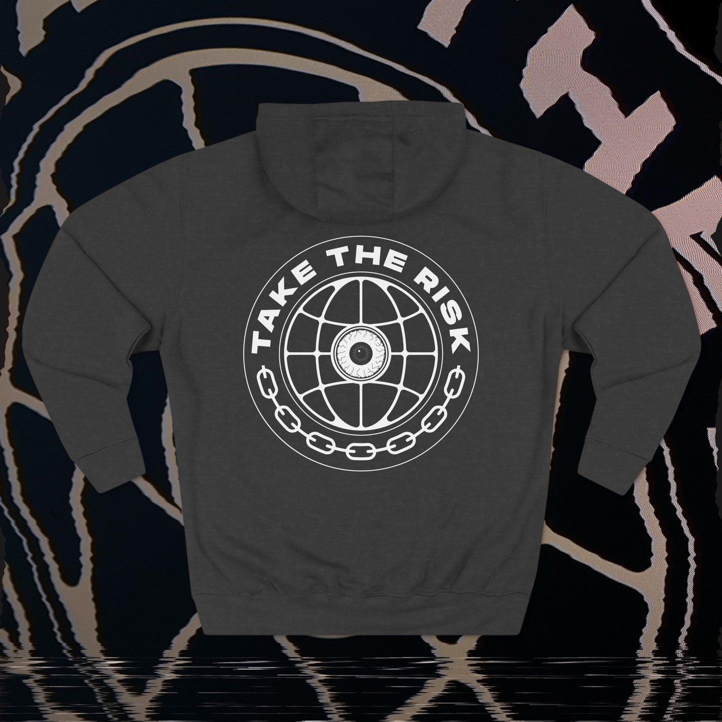 Take The Risk - Charcoal Heather - Hoodie