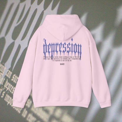 Depression - Light Pink - Hoodie