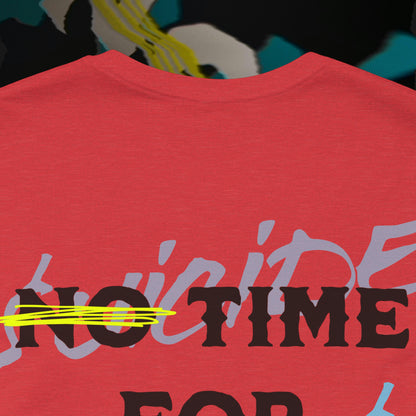 No Time For Romance - Heather Red - T-Shirt