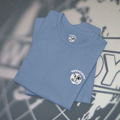 Woody Worldwide - Steel Blue - T-Shirt