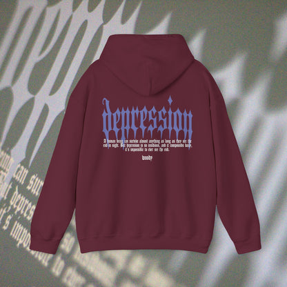 Depression - Maroon - Hoodie