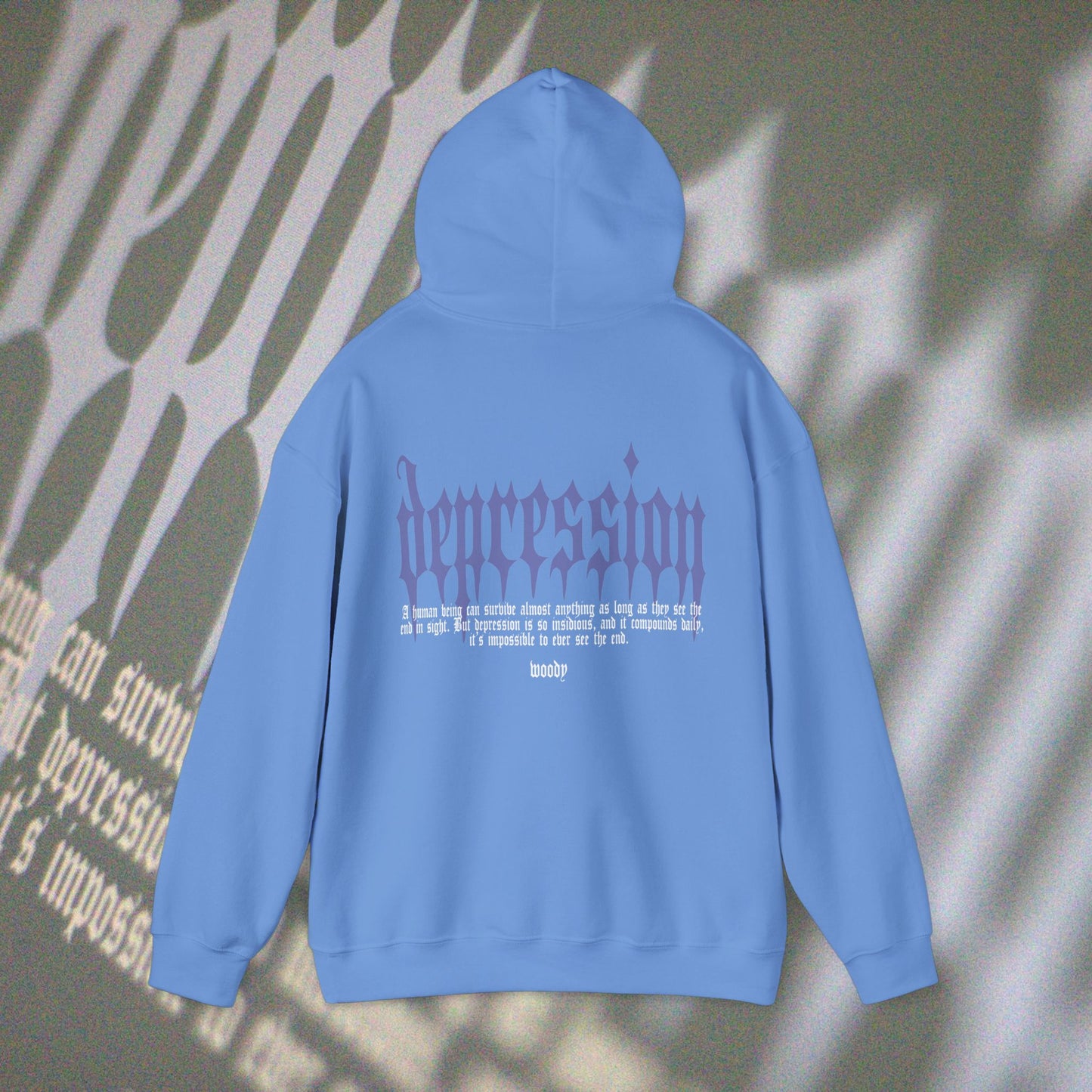 Depression - Carolina Blue - Hoodie