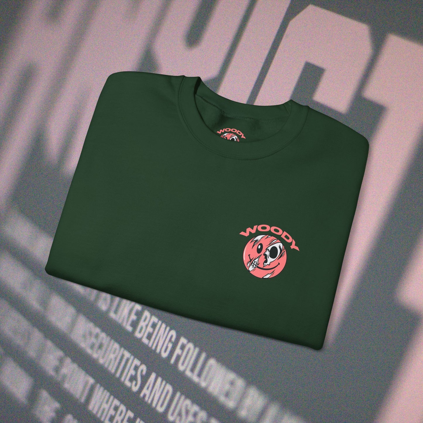Anxiety - Forest Green - Crewneck