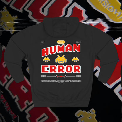 Human Error - Black - Hoodie