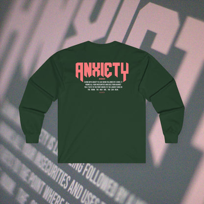 Anxiety - Forest Green - Long Sleeve