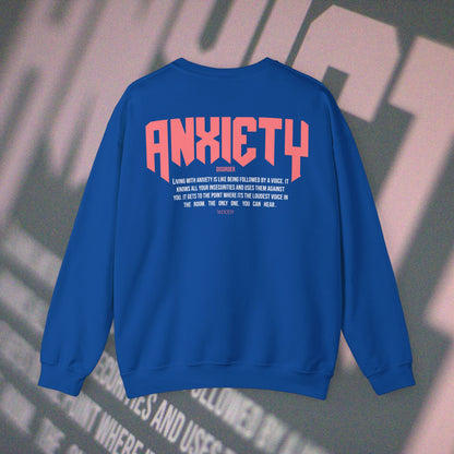 Anxiety - Blue - Crewneck