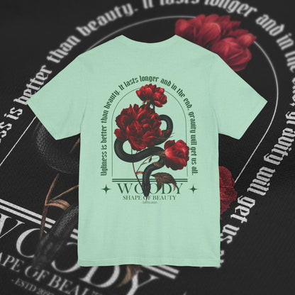 Shape Of Beauty - Heather Mint - T-Shirt