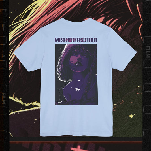 Fallen and Misunderstood - Baby Blue - T-Shirt | Halos and Hellfire