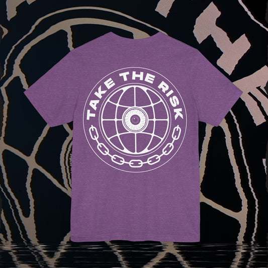 Take The Risk - Heather Purple - T-Shirt