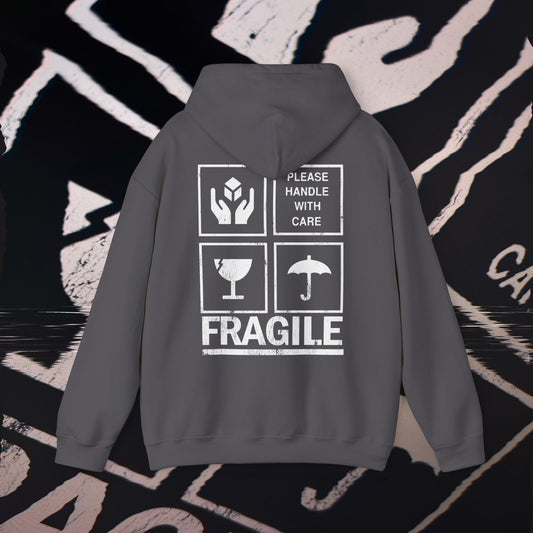 Fragile - Charcoal - Hoodie
