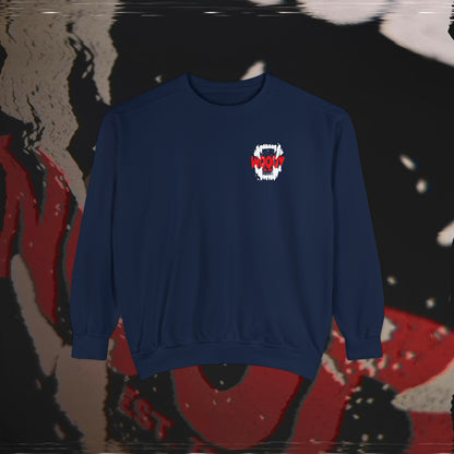 Bite Back - Navy - Crewneck