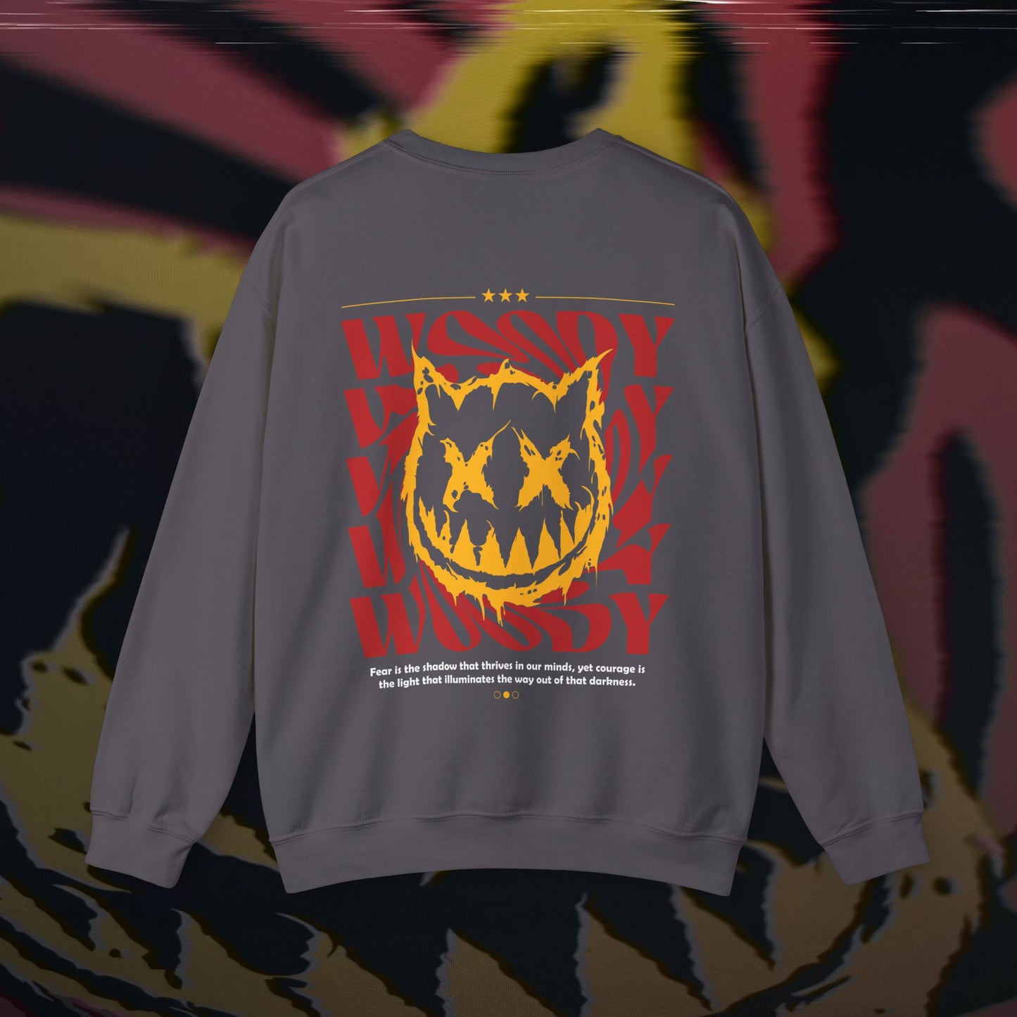 Face Your Demons - Charcoal - Crewneck