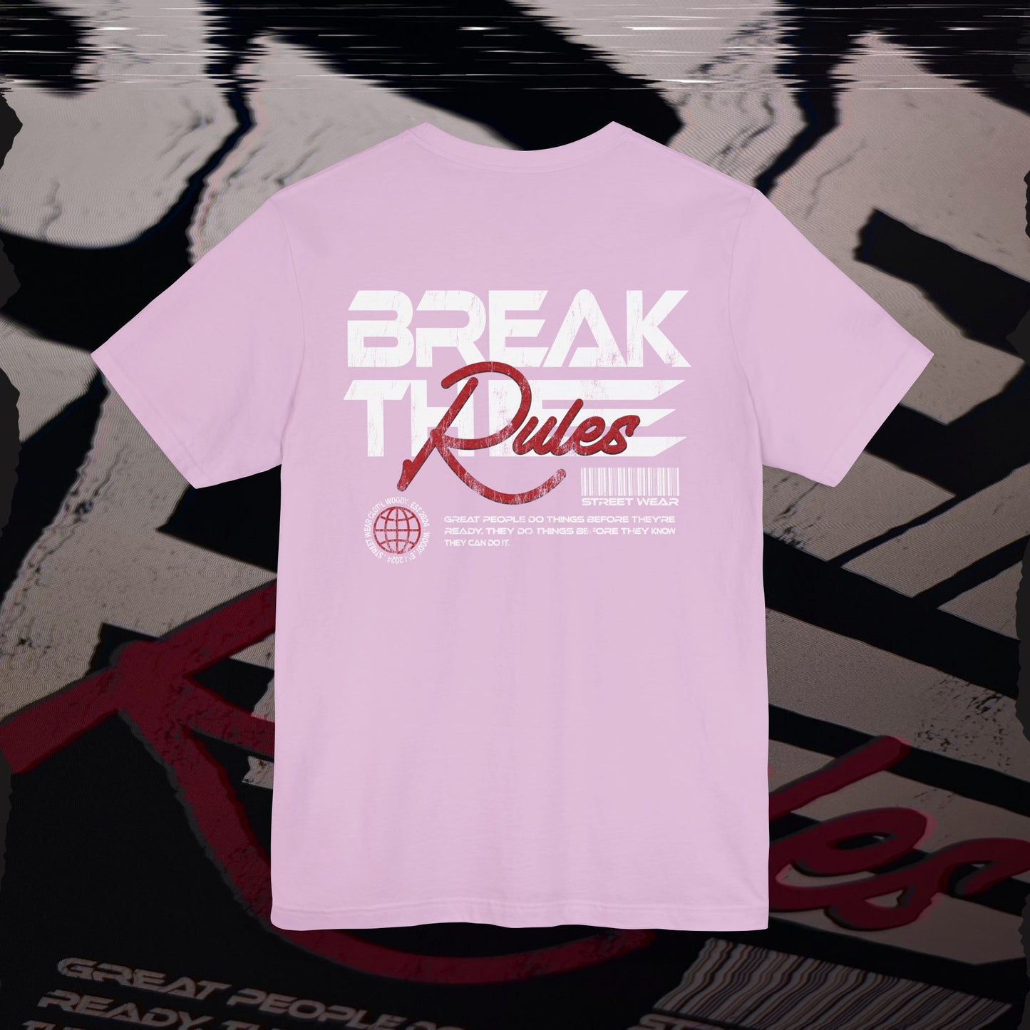 Break The Rules - Lilac - T-Shirt