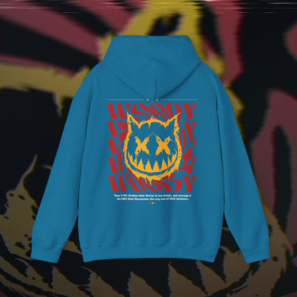 Face Your Fears - Antique Sapphire - Hoodie