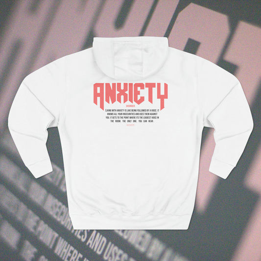 Anxiety - White - Hoodie