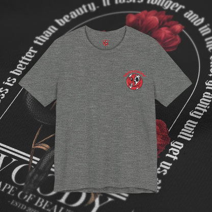 Shape Of Beauty - Deep Heather - T-Shirt