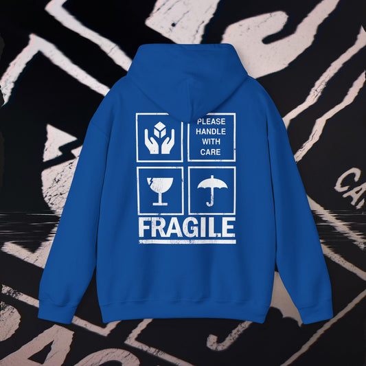 Fragile - Blue - Hoodie