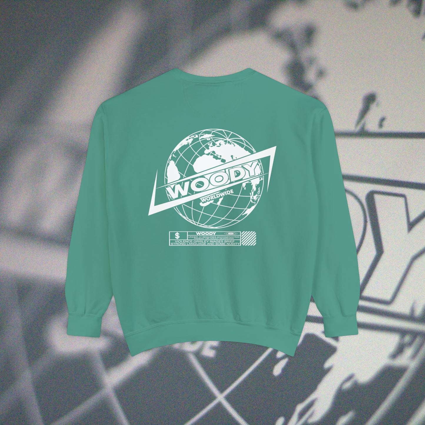 Woody Worldwide - Light Green - Crewneck