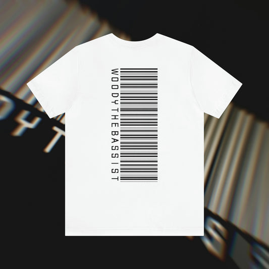 Barcode - White - T-Shirt