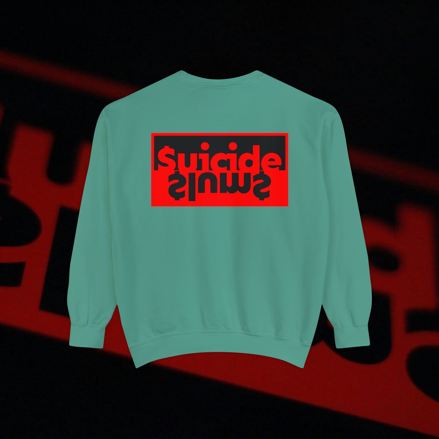 $uicide $lum$ - Light Green - Crewneck