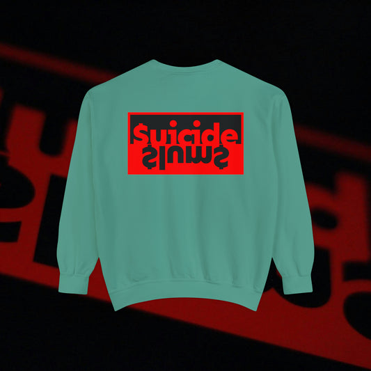 $uicide $lum$ - Light Green - Crewneck