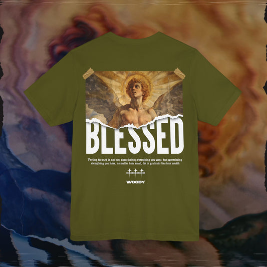 Blessed - Olive - T-Shirt