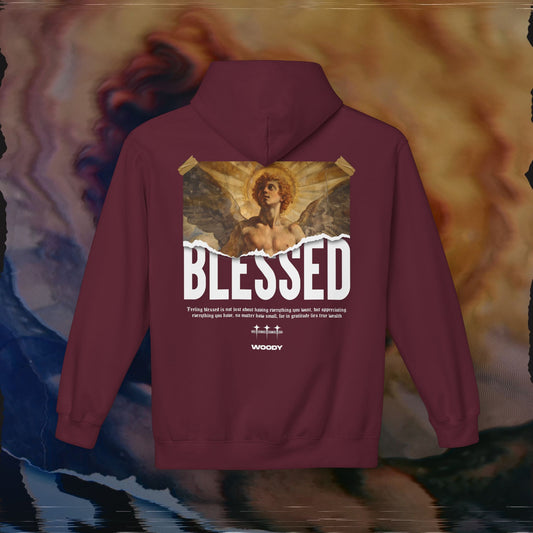 Blessed - Maroon - Hoodie