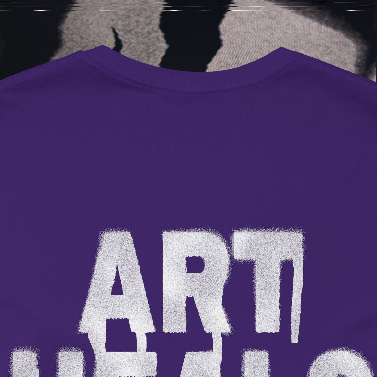 Art Heals Pain - Purple - T-Shirt