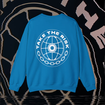 Take The Risk - Sapphire - Crewneck