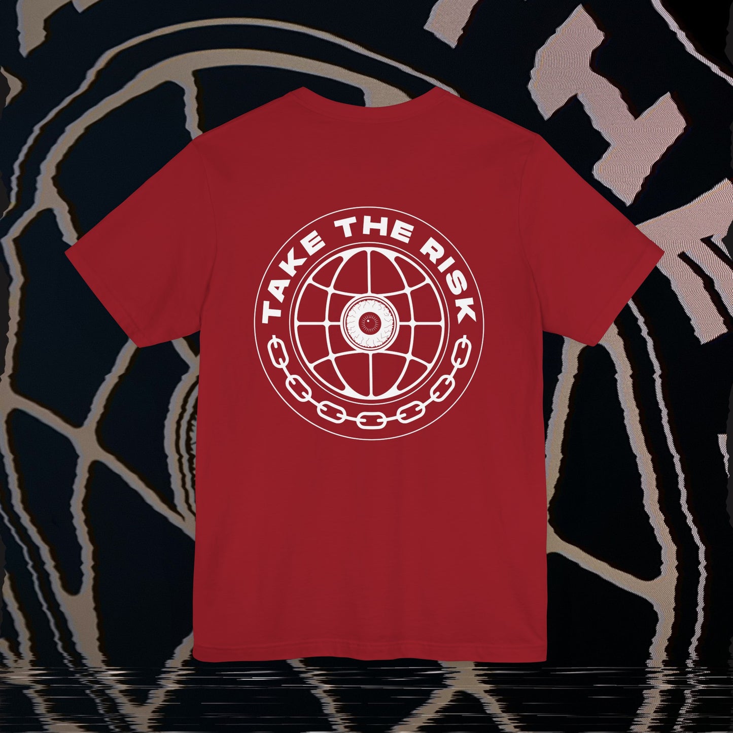 Take The Risk - Canvas Red - T-shirt