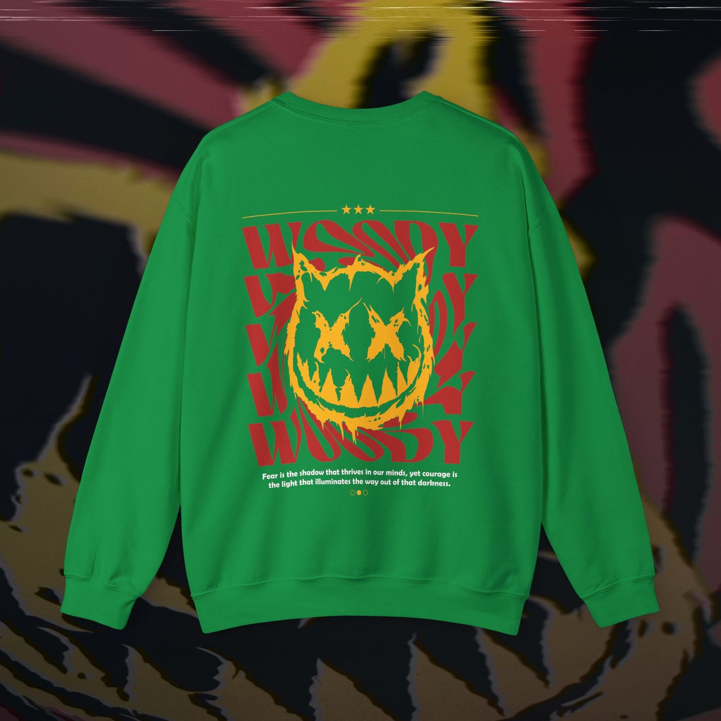 Face Your Demons - Irish Green - Crewneck