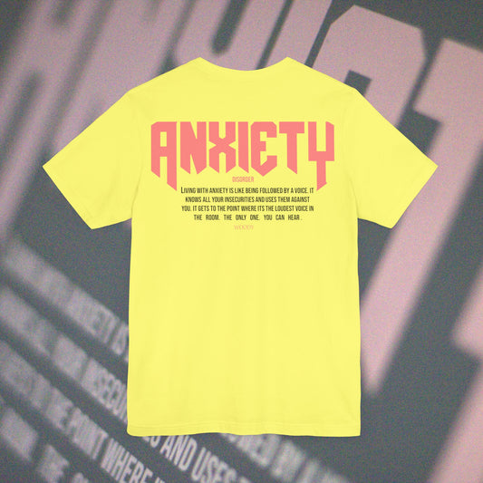 Anxiety - Yellow - T-Shirt