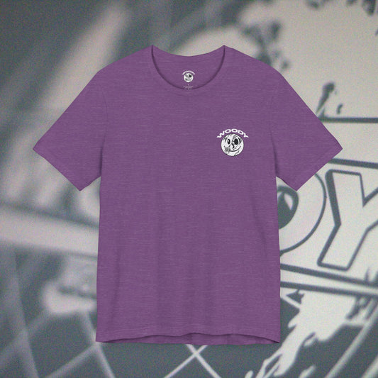 Woody Worldwide - Heather Purple - T-Shirt