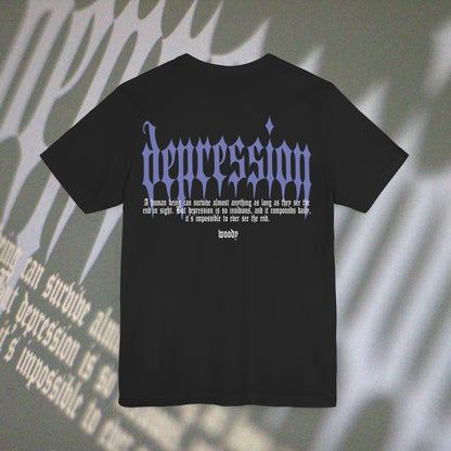 Depression - Black - T-Shirt