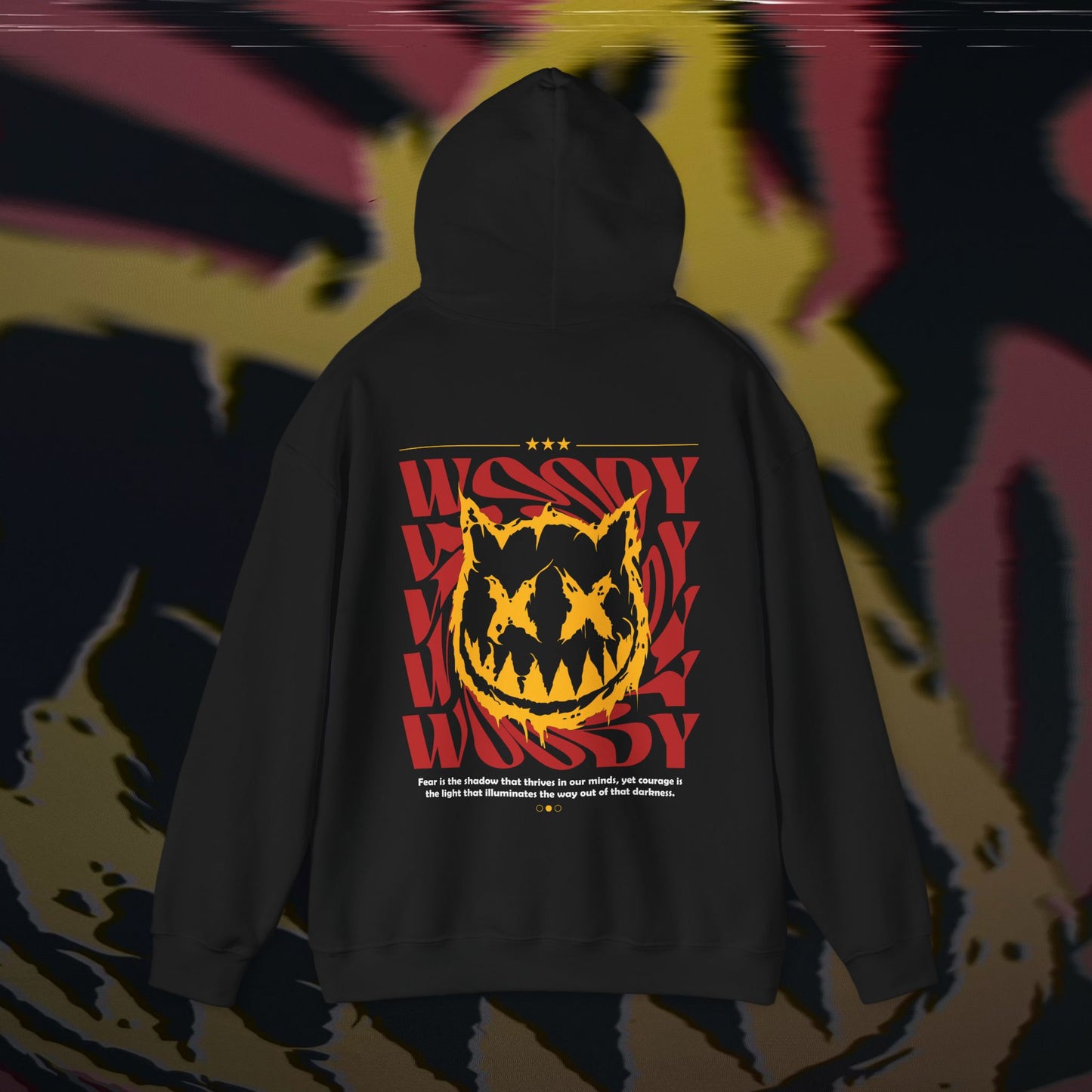 Face Your Fears - Black - Hoodie