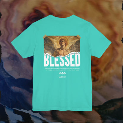 Blessed - Teal - T-shirt