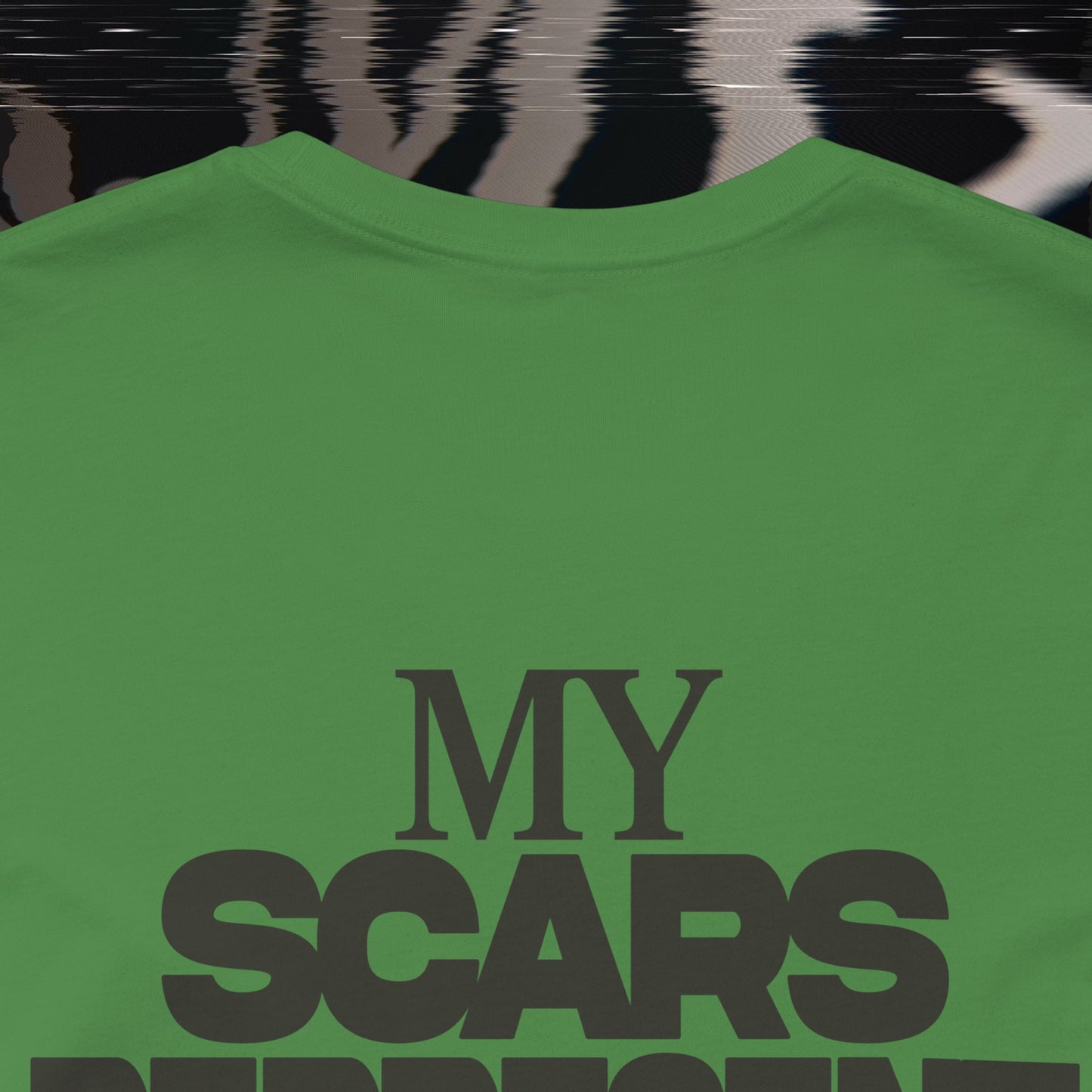 My Scars Represent My Mercy - Leaf - T-shirt