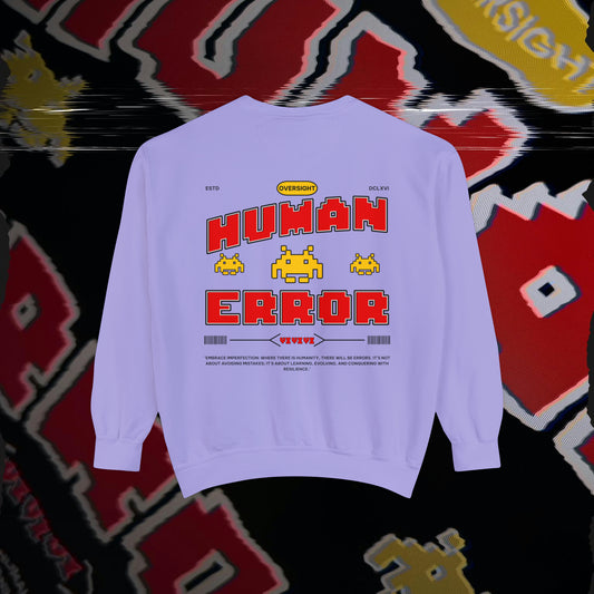 Human Error - Violet - Crewneck