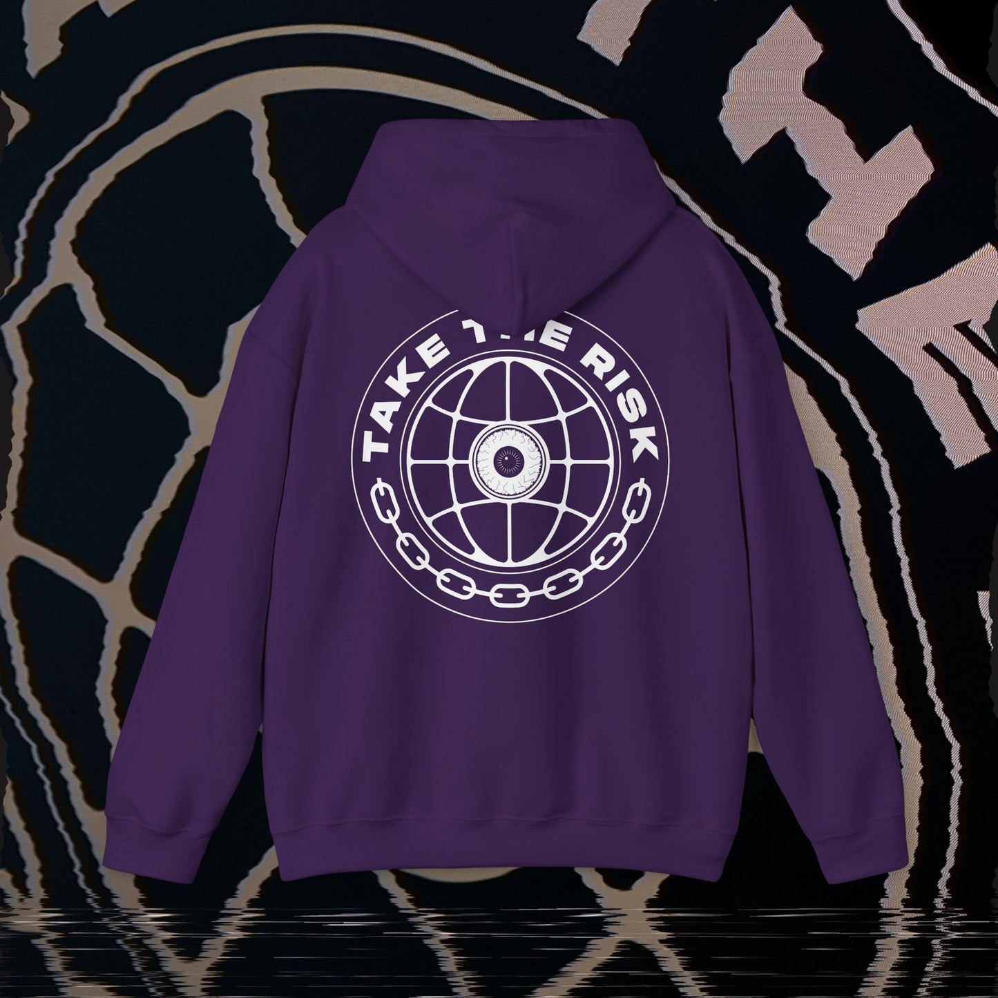 Take The Risk - Purple - Hoodie
