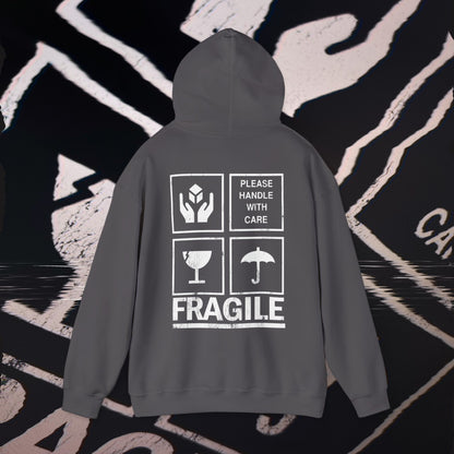 Fragile - Charcoal - Hoodie