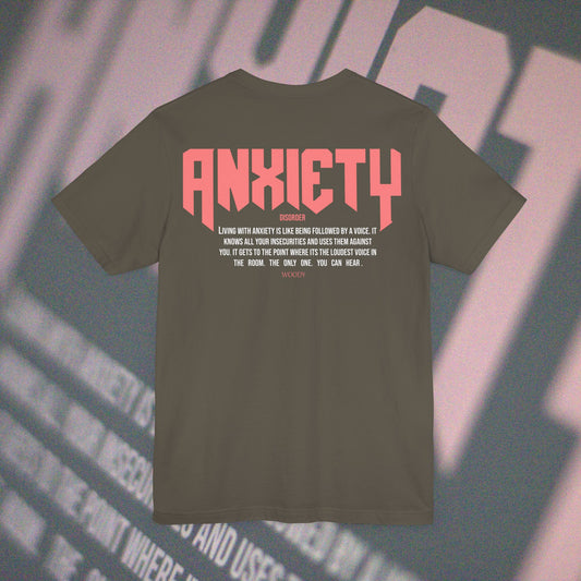 Anxiety - Army Green - T-Shirt