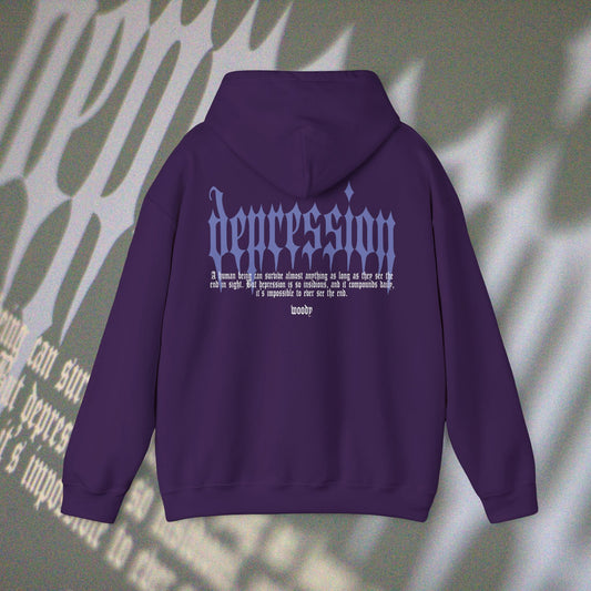 Depression - Purple - Hoodie