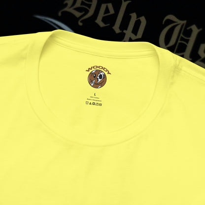 Help Us - Yellow - T-Shirt