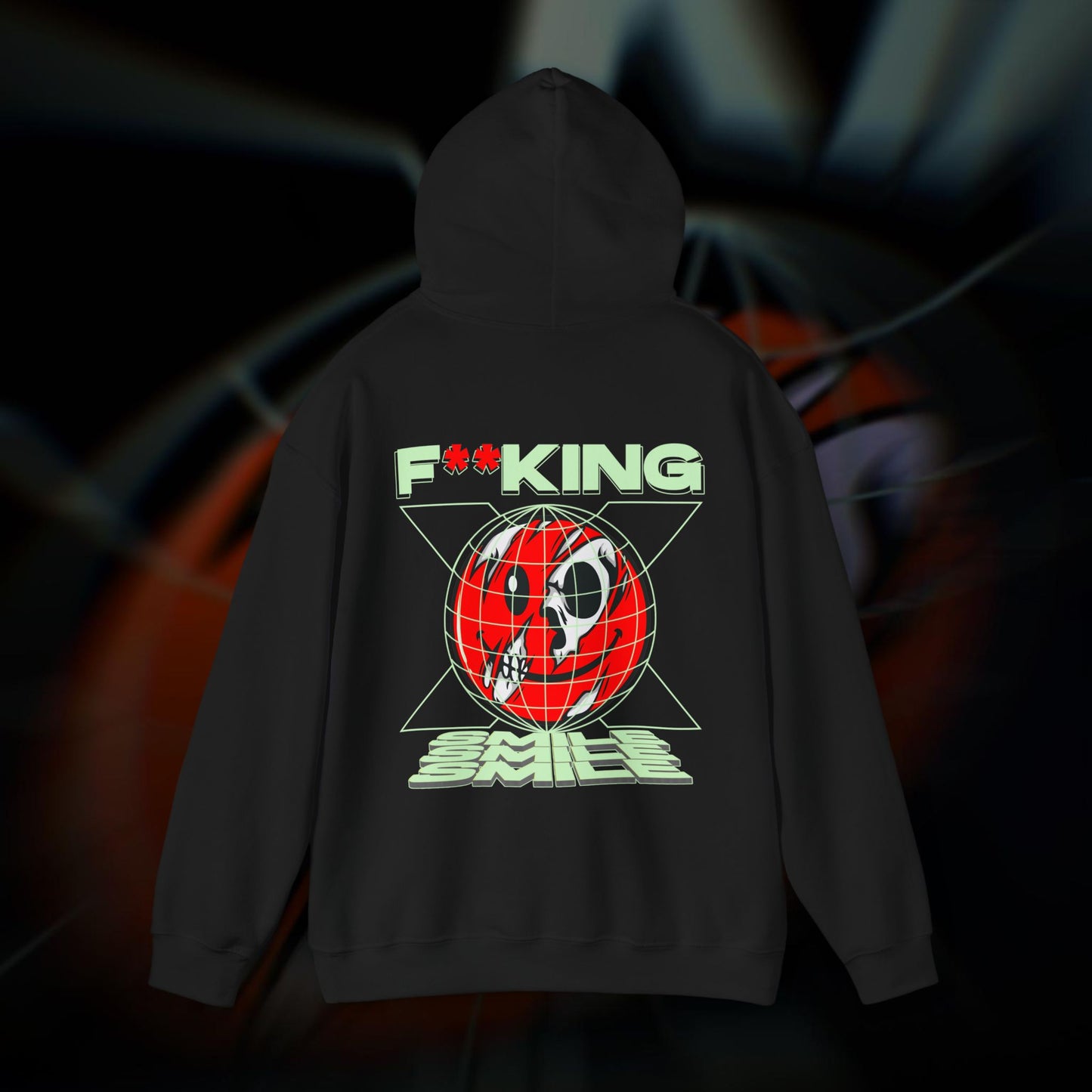 F**KING SMILE! - Black - Hoodie